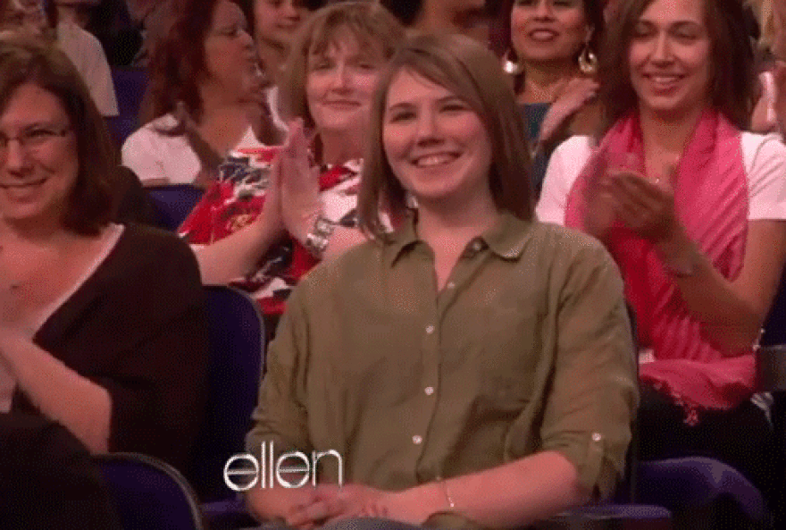 Kayty Butler on the Ellen DeGeneres Show