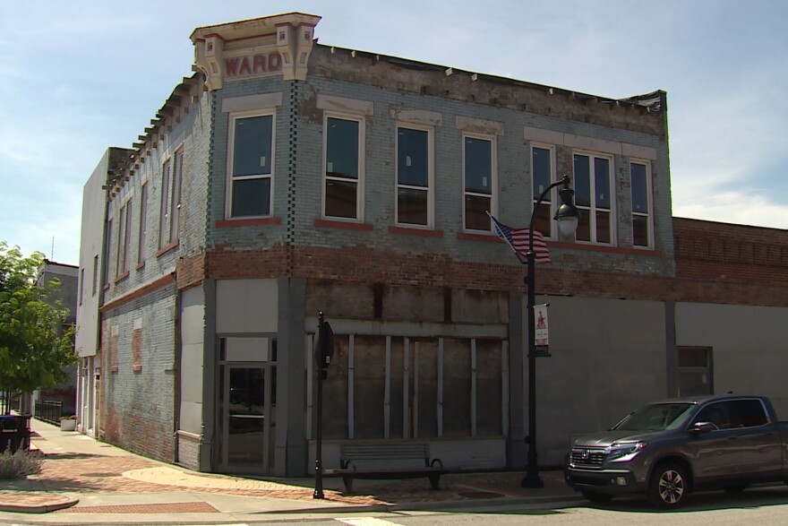 An abandoned store front in Princeton before COVID-19 shuttered the local economy.