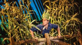 Mike Nappi as Peanut in The North American Tour of SHUCKED