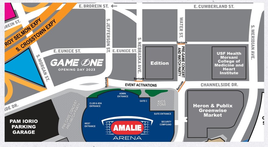 Parking  Amalie Arena