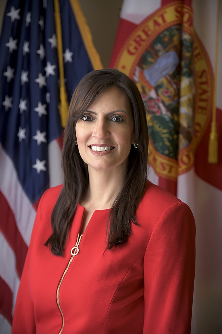 Lt. Gov. Jeanette Nuñez's official state portrait.