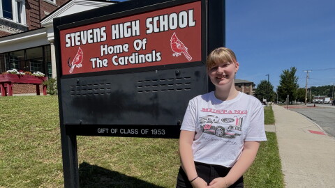 Kylee Plummer, 17, of Claremont, helped lead the roll out of a new online behavioral health counseling program at her school. The Claremont School District is one of five New Hampshire districts participating in a three-year pilot that provides the counseling from Cartwheel Cares for free — as long as students play a big roll in promoting it to peers.