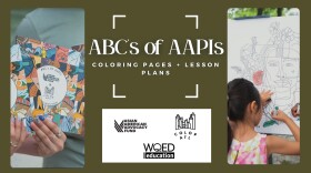 ABCs of AAPIS coloring pages + lesson plans