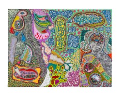 WEB_Bruce Burris someolloggasaideveryfingertellsastory 48x34x3 mixed media-canvas 2020.jpg