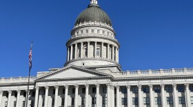 The Utah State Capitol in Salt Lake City.