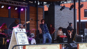 Goodnight Franklin, local band, performing on the Pioneer Live Stage at the Feels Like Home Fest 2026. Photo by Allison Diaz.