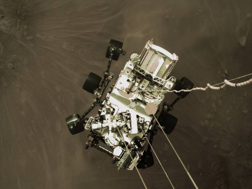 After A Successful Landing On Mars, NASA Rover Undergoes A ...