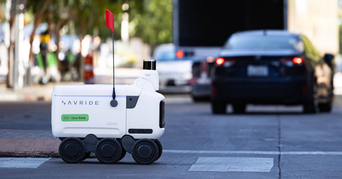 Why Are Robots Driving Around Downtown Austin Kut Radio Austin S