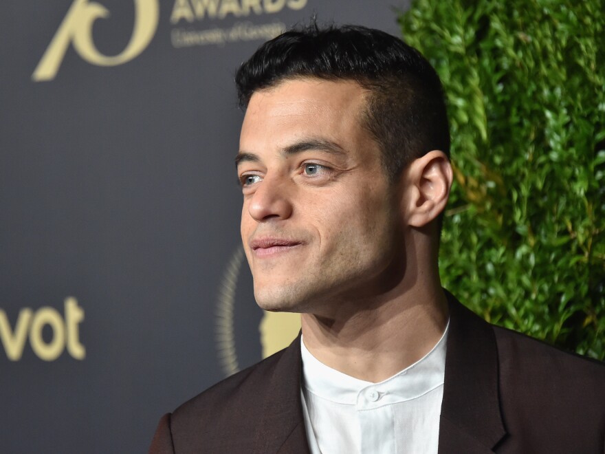 Actor Rami Malek on May 20, 2016 in New York City. Malek plays a hacker on the USA show <em>Mr. Robot </em>and has been nominated for an Emmy.