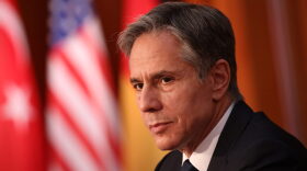 U.S. Secretary of State Antony Blinken attends the second international Libya conference in Berlin, Germany. 
