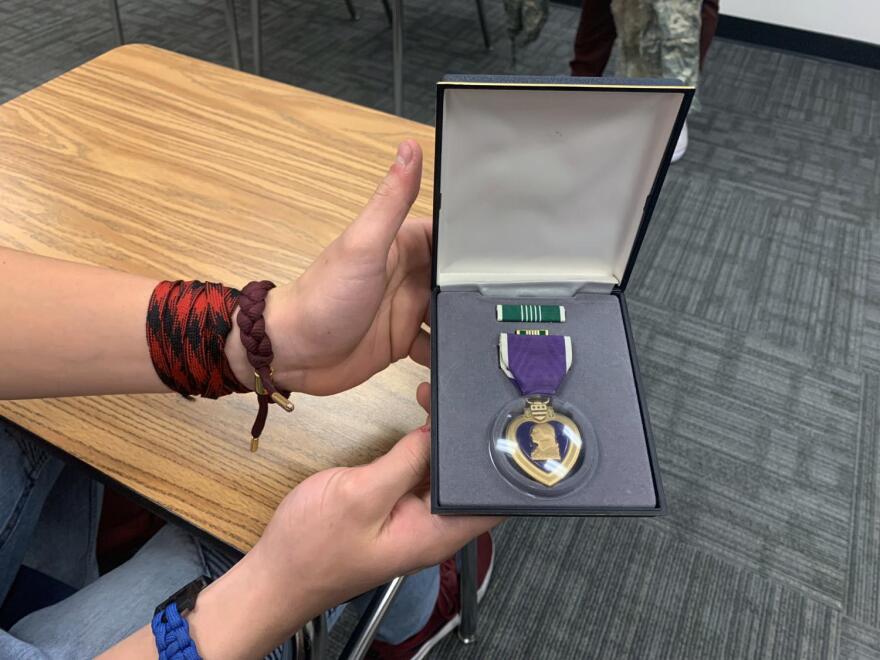 Christopher James Purple Heart