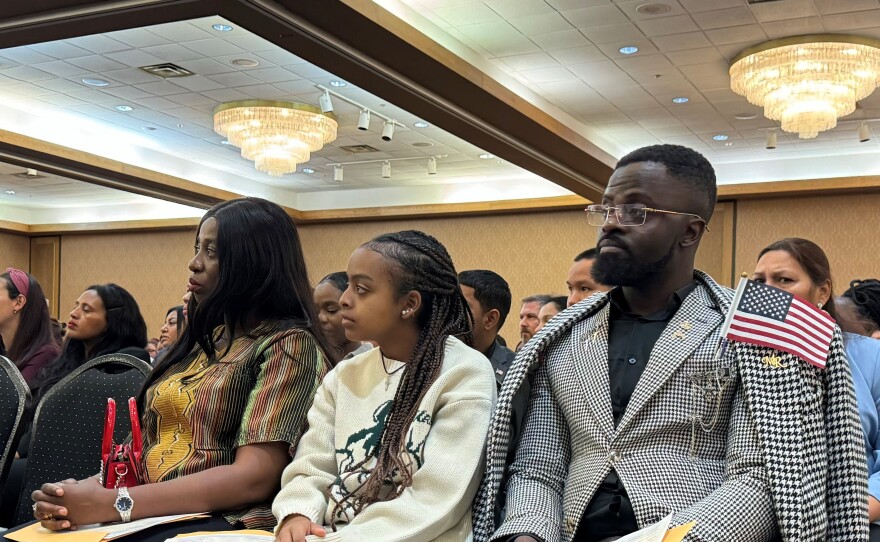 More than 150 people became American citizens at a naturalization ceremony in Pierre on Nov. 1, 2024.