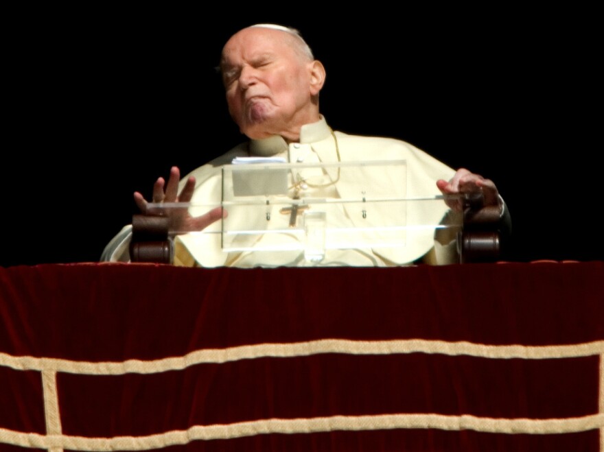 Before his death in 2005, Pope John Paul II struggled to speak during his last messages to the faithful.
