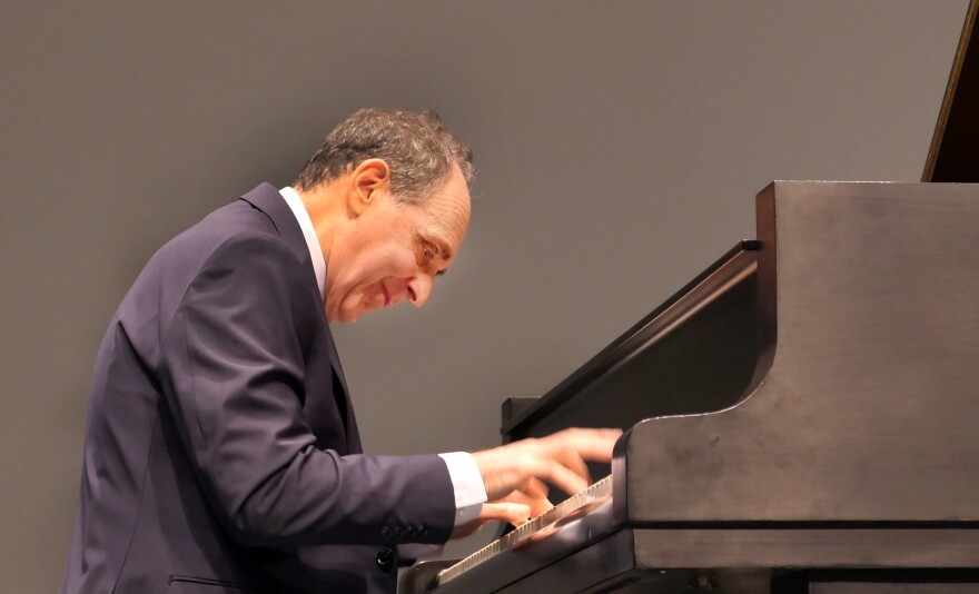 Dr. Richard Kogan performs at the University of Colorado during "Ragtime: The Mind and Music of Scott Joplin".