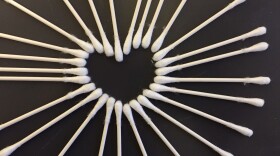 A Q-tip Valentine.