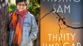 Thrity Umrigar with her new book "Missing Sam"