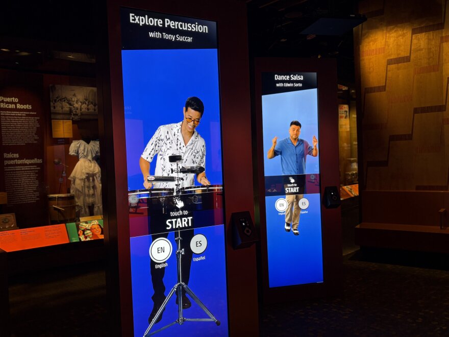 Visitors can learn about percussion rhythms in salsa from Tony Succar, an award-winning salsa musician living in Kendall.