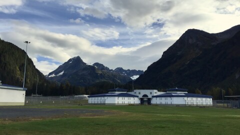 Spring Creek Correctional Center in Seward. (Hillman/Alaska Public Media)