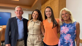 L to R: Fred Flynn, Bella Gomes, McKaylee Swatt, Anne Earle.