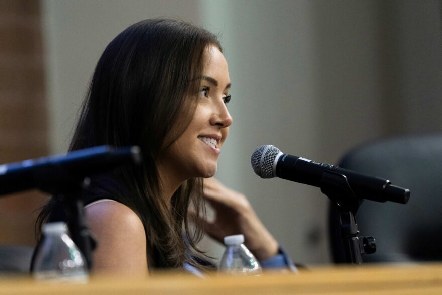 Lara Korte graduated from the University of Kansas’ William Allen White School of Journalism and Mass Communications. She reported for Stars and Stripes and was fired on Aug. 21, 2026.