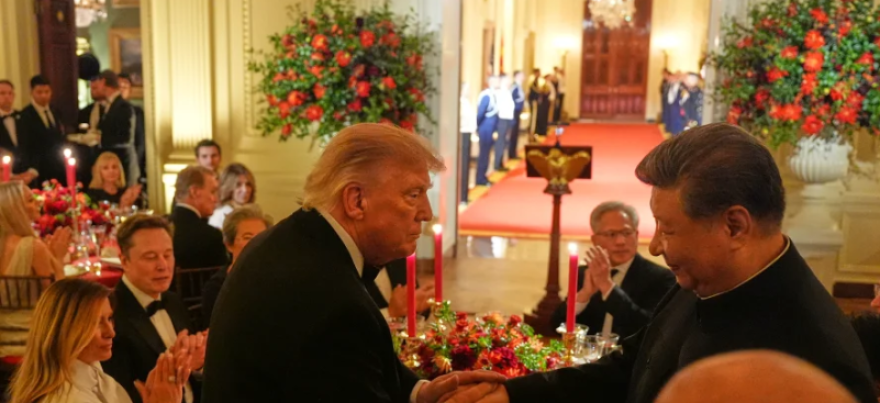 President Trump's lavish state dinner for Chinese President Xi was Thursday, Sept. 24, 2026.