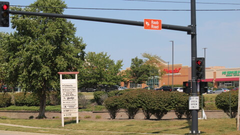 The TIF would include portions of the Raab Road corridor closest to the interstate exit at mile marker 165 on I-55.
