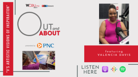 On this week's episode of Out and About, Dr. Mae Gilliland Wright of ArtsPartners of Central Illinois talks with local artist Valencia Davis about the opening of V's Visions, her new studio in Peoria