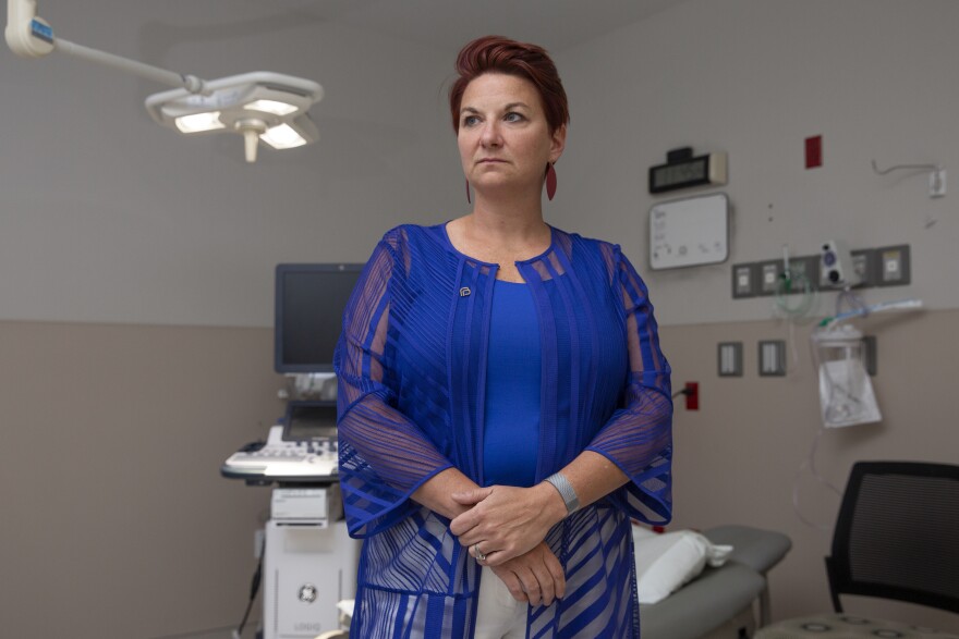 Dr. Colleen McNicholas, chief medical officer at Planned Parenthood of the St. Louis Region & Southwest Missouri, photographed on Thursday, June 22, 2023 in Fairview Heights, IL. 