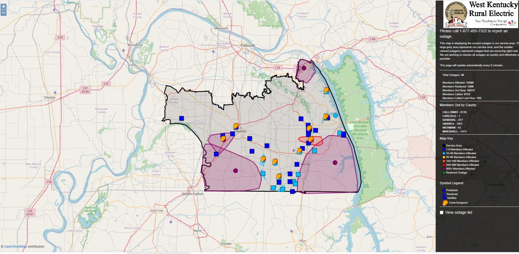 National Weather Service Surveying Potential Tornado Damage, Power