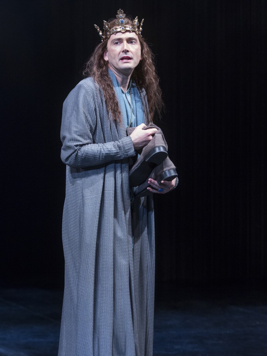 David Tennant stars in <em>Richard II</em>, in which the English monarch's hubris leads to his downfall.