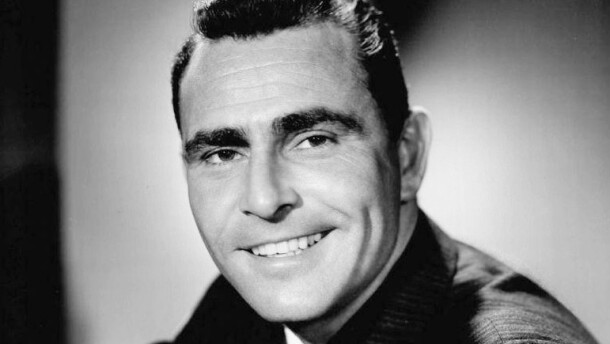 CBS portrait of Rod Serling.