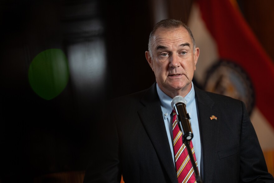 Missouri Gov. Mike Kehoe acknowledged this week that he doesn't expect an instantaneous response to his major disaster declaration request.
