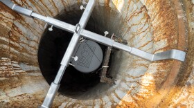 Each day during the World Track and Field Championships, wastewater will be collected from sewage lines like this one and tested for viruses.