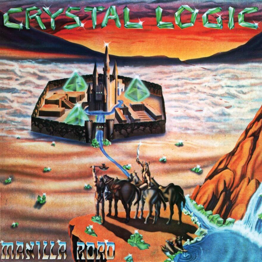 <em>Crystal Logic</em>, released in 1983, set the sprawling pace for Manilla Road's epic heavy metal.