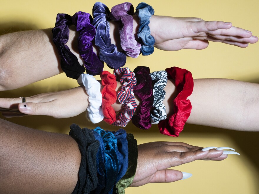 Rommy Hunt Revson, inventor of the iconic scrunchie, died on September 7.