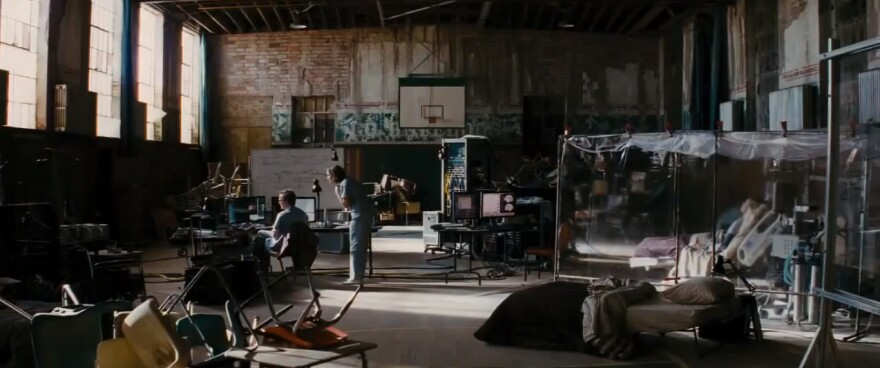 This is actually a warehouse, but it reads like a barn.