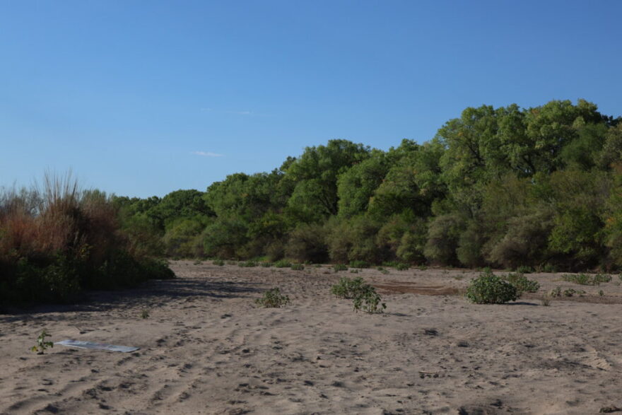 More than 112 miles of the Rio Grande in Albuquerque were dry as of Aug. 30, 2026, which marks the most dry miles in at least two decades.