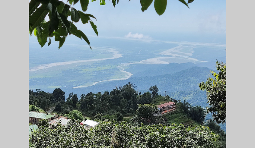 In the mountains of Jhandi, India