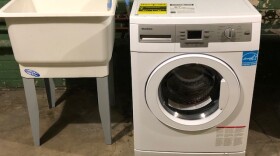 The washing machine at A.L Holmes Academy of Blended Learning 