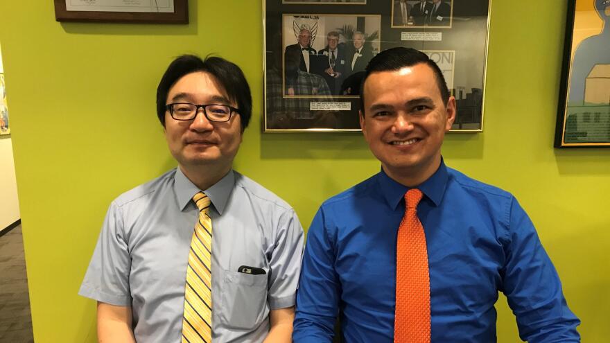 Jungho Kim and Jesse Leyva.