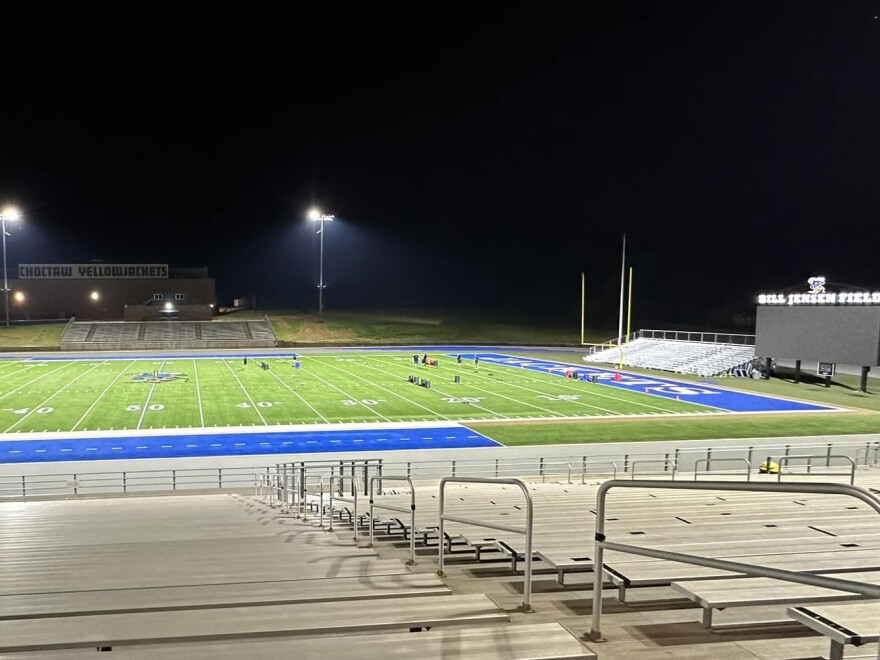 Bill Jensen Field at Choctaw High School.