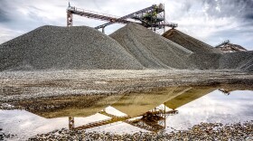 Gravel mine, file photo.