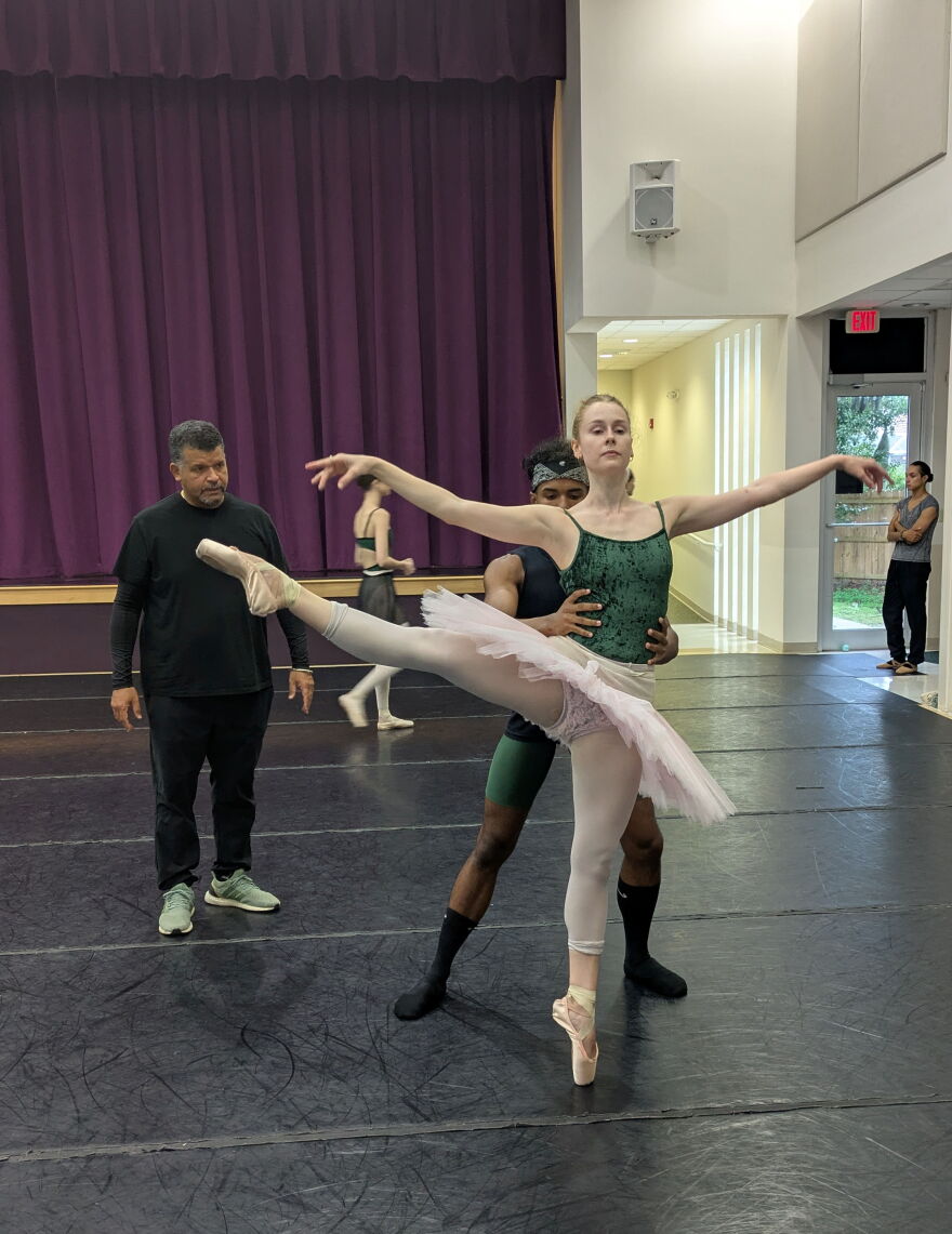 Strong male dancers gives Sarasota Cuban Ballet’s female artists the rare opportunity to learn and perfect partnering skills.