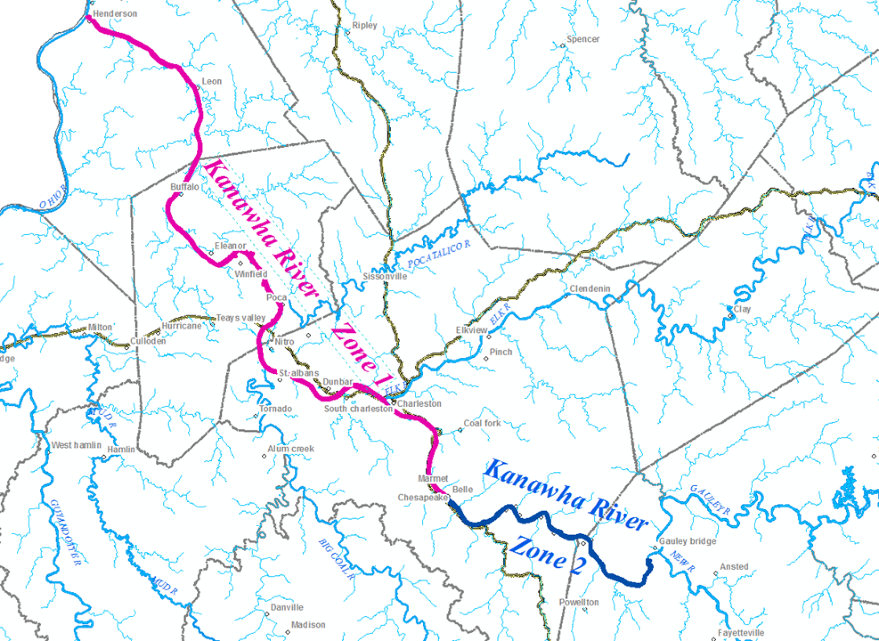 Could a Once Polluted Section of the Kanawha River Be Used for Drinking