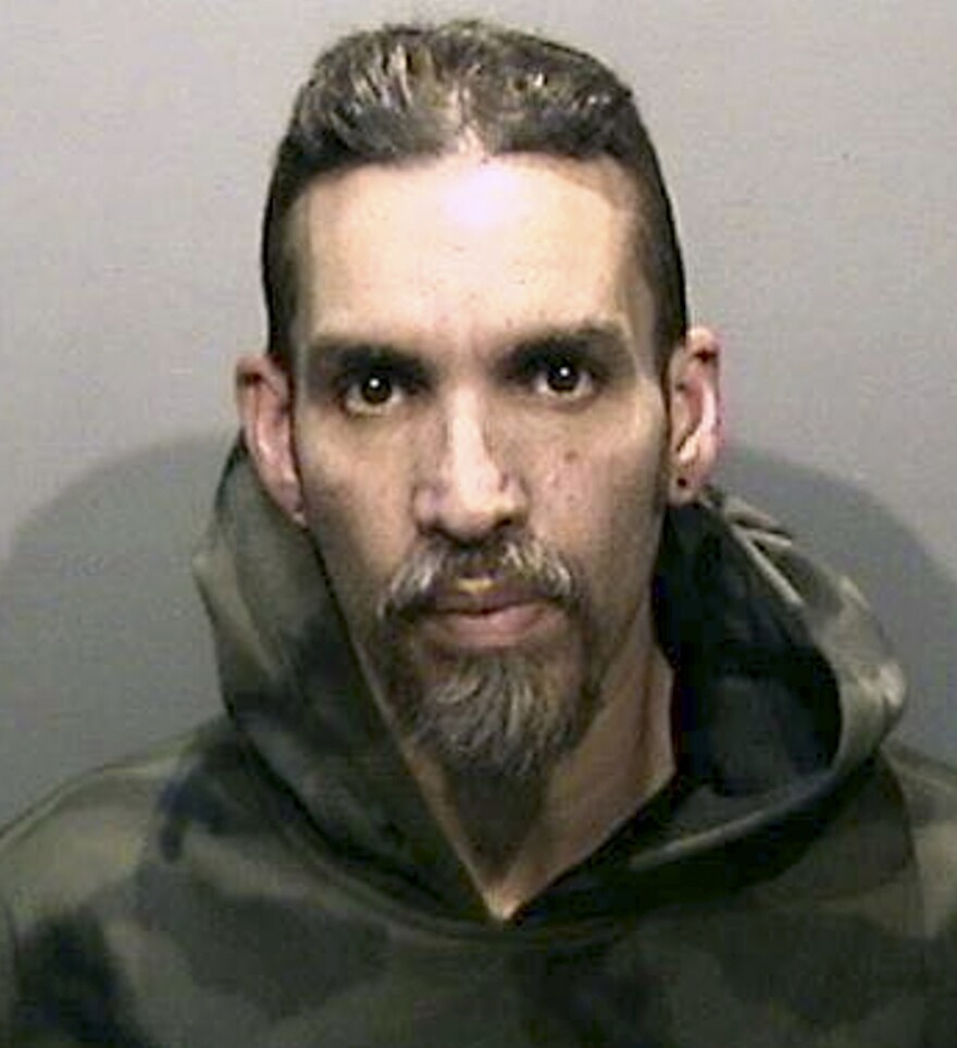 Derick Almena, seen in a photo released by the Alameda County Sheriff's Office, pleaded no contest to involuntary manslaughter in connection with the deadly 2016 fire in the Calif. warehouse he managed.