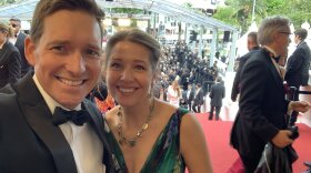  Oklahoma Lt. Gov. Matt Pinnell and his wife Lisa on the Red Carpet at the Cannes Film Festival lat month.