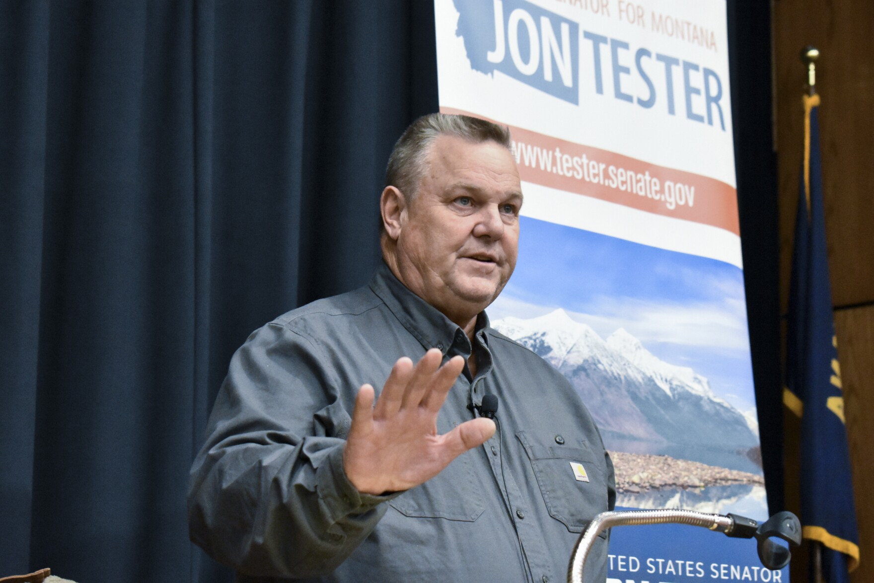 Democratic Sen. Jon Tester hopes to secure another win in deep-red ...