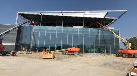 The new Hamilton County Coroner's Office and Crime Lab under construction in Blue Ash.