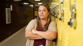 Rachel May, Stillwater Public Schools' substance abuse counselor, pauses for a photo on Aug. 11, 2026.