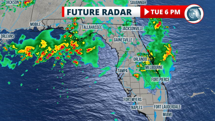 Tuesday Evening Radar